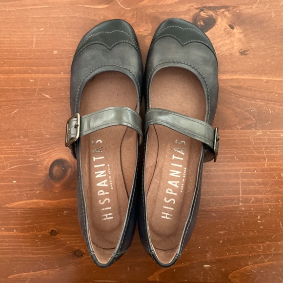 NWOT Hispanitas Mary Jane leather shoes - Picture 5 of 7